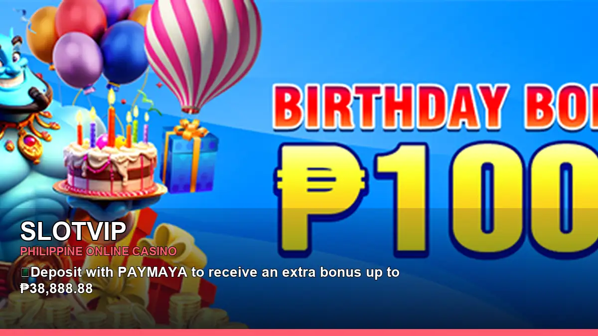 SLOTVIP online casino and slot games for Philippine players