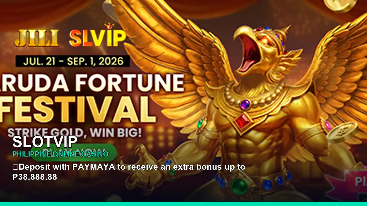 SLOTVIP online casino and slot games for Philippine players